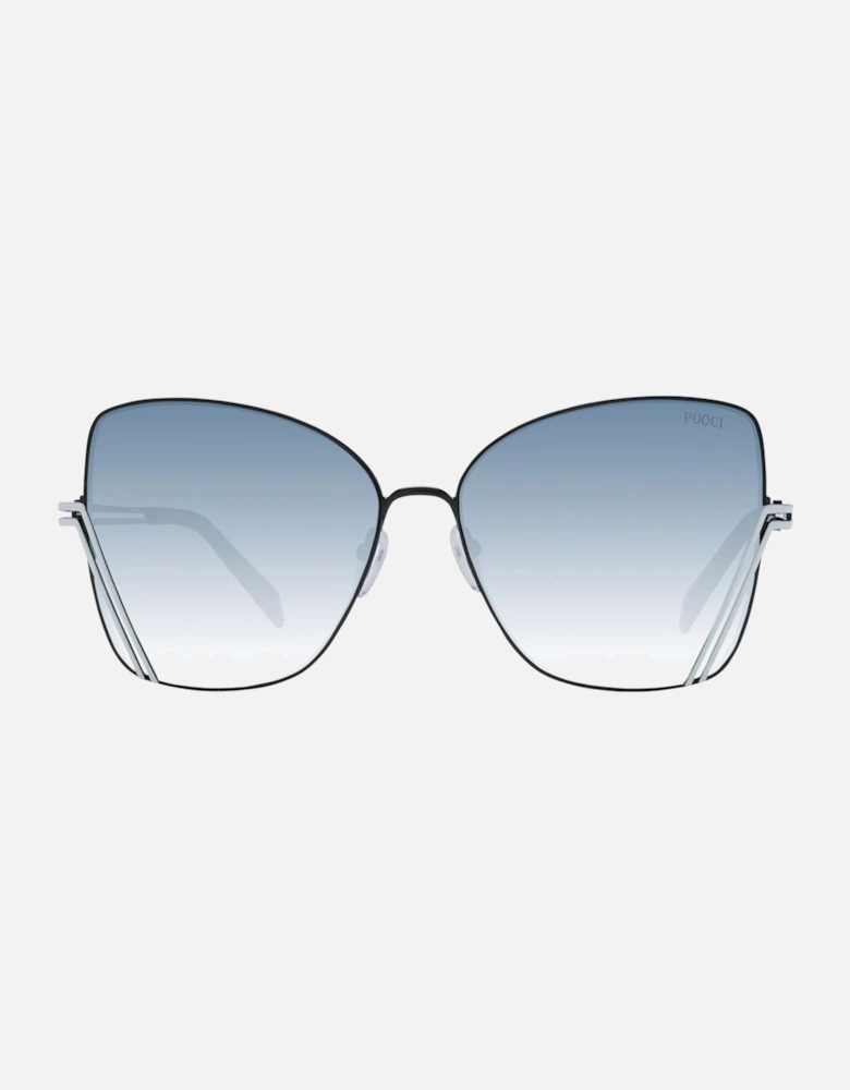 Butterfly Full-Rim Gradient Sunglasses Women - Black