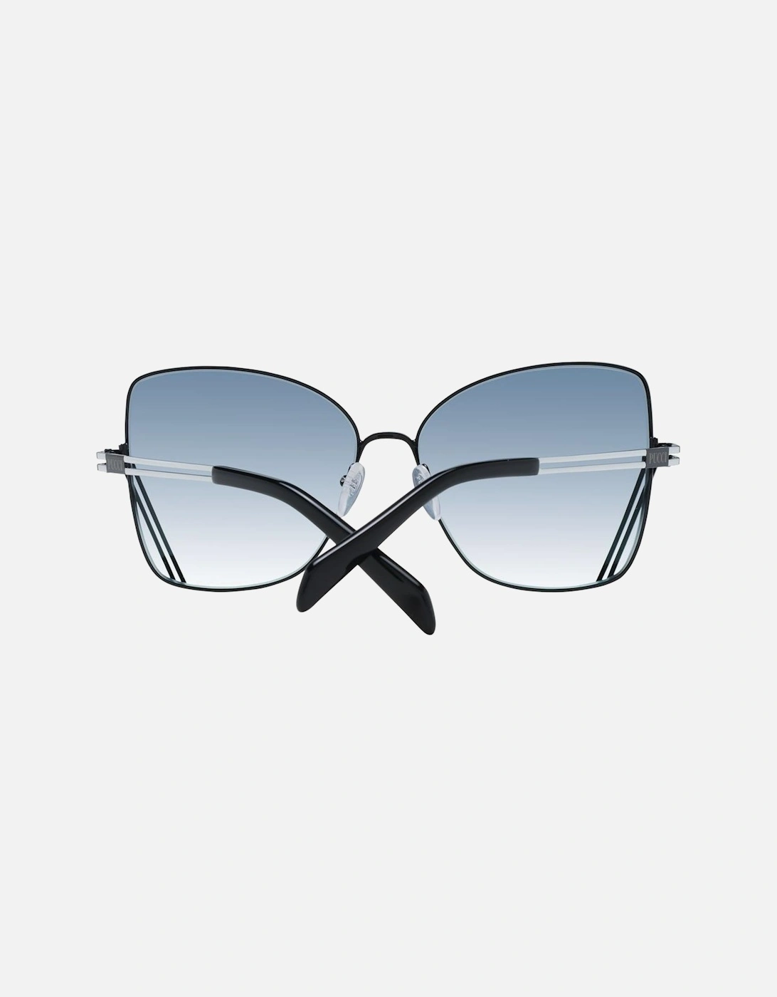 Butterfly Full-Rim Gradient Sunglasses Women - Black