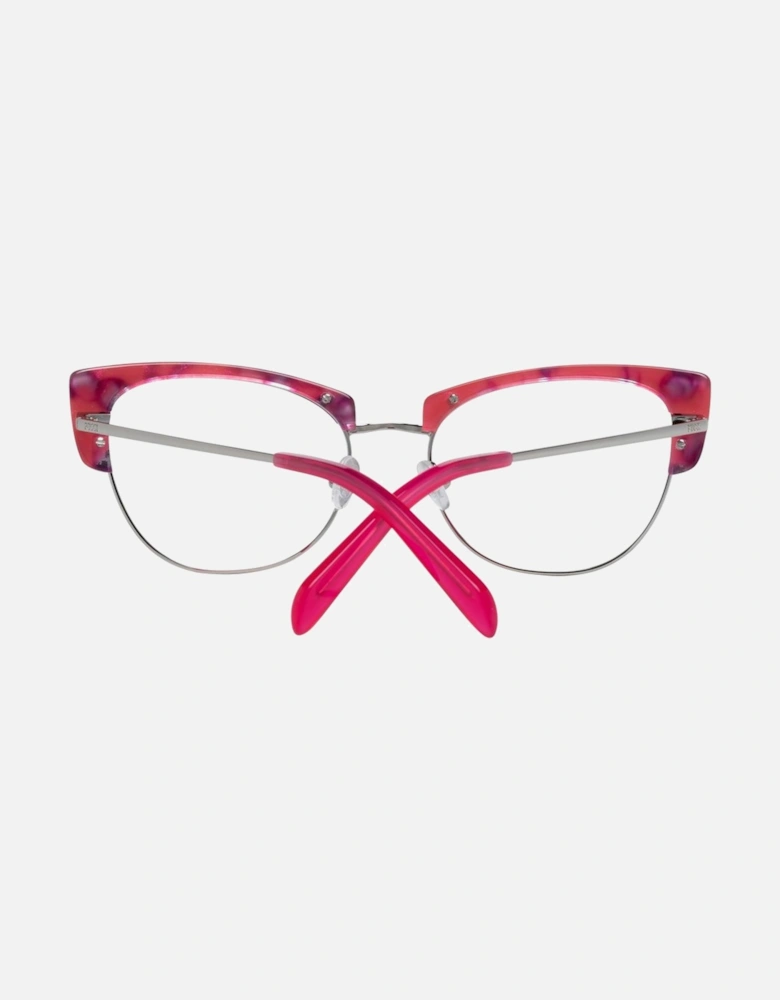Cat Eye Full-Rim Metal & Plastic Glasses Women - Purple Frames