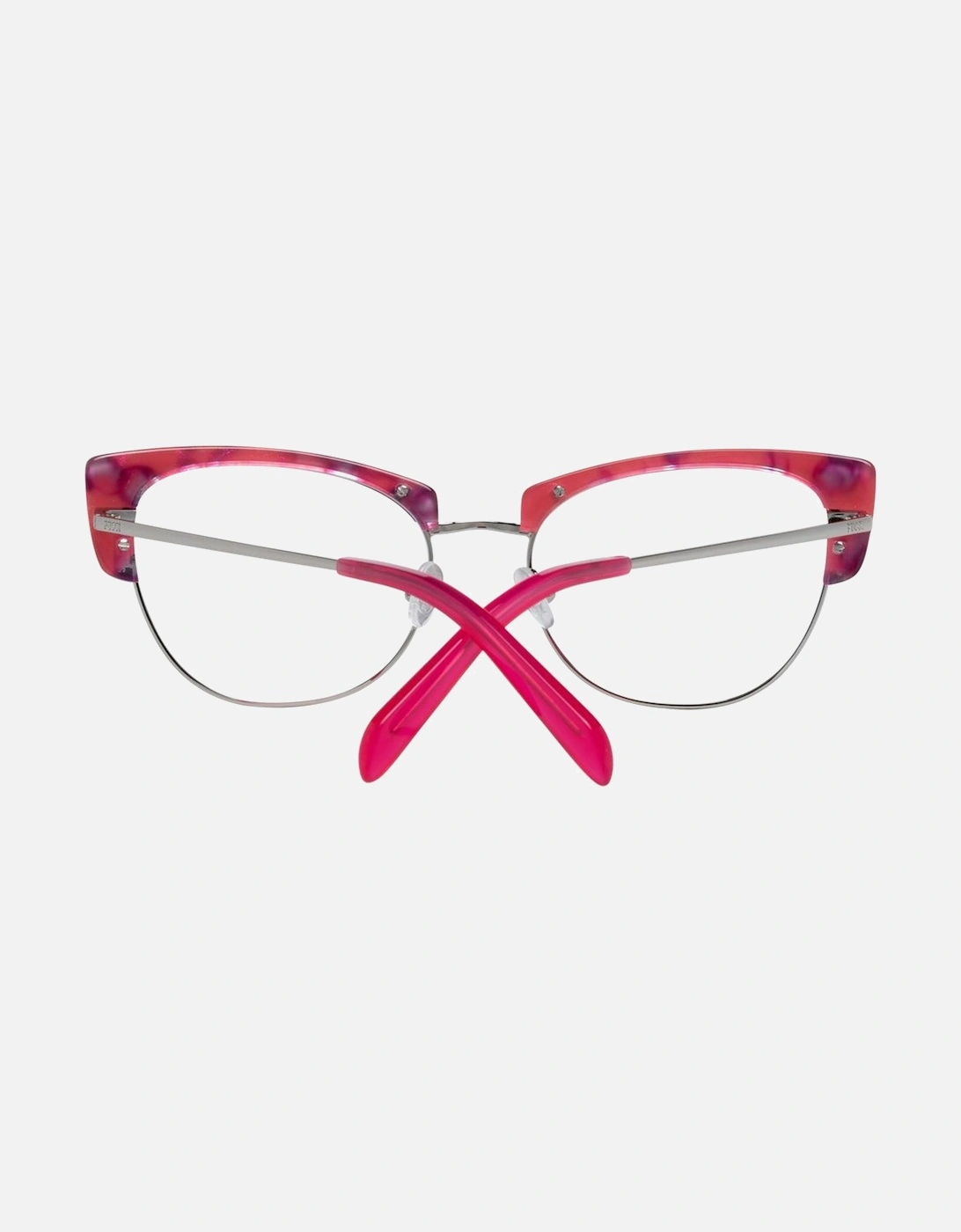 Cat Eye Full-Rim Metal & Plastic Glasses Women - Purple Frames