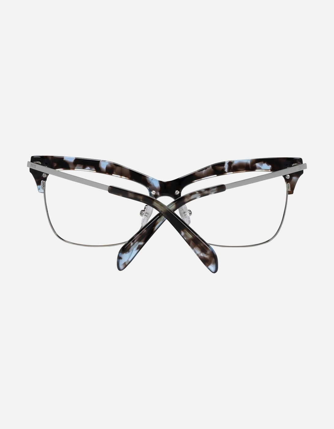 Cat Eye Full-Rim Plastic Frame Glasses Women - Brown