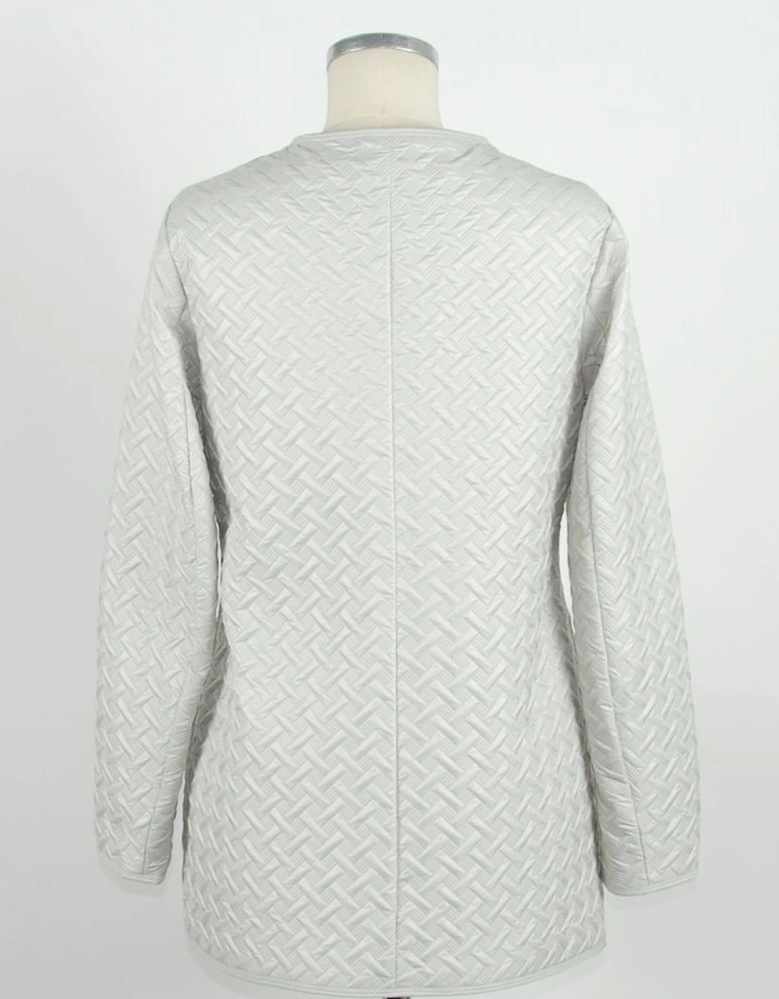Quilted Leather Jacket EM957 Women - White Jackets
