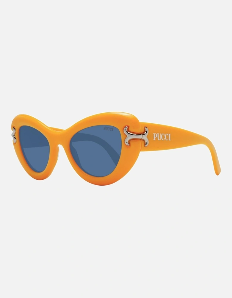 Cat Eye Full-Rim Sunglasses Women - Yellow