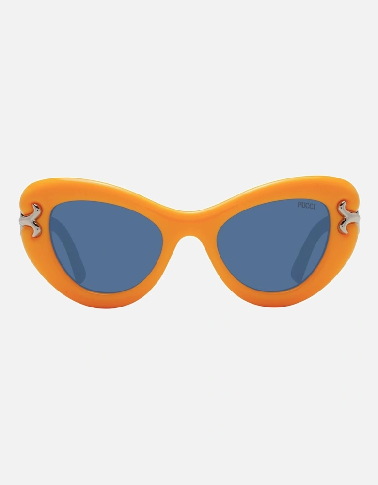 Cat Eye Full-Rim Sunglasses Women - Yellow
