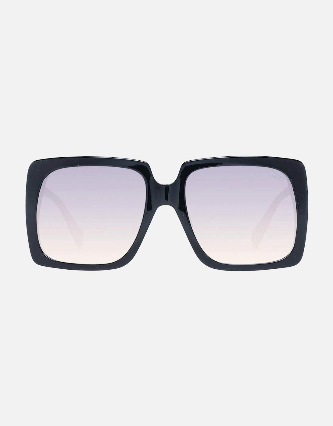 Square Gradient Lens Full-Rim Sunglasses Women - Black