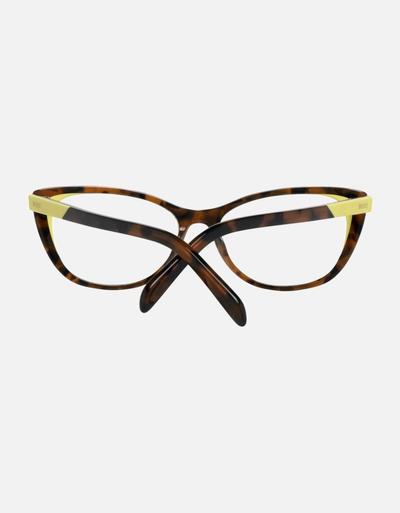 Cat Eye Full-Rim Plastic Sunglasses Women - Brown Frames
