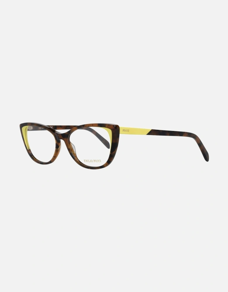 Cat Eye Full-Rim Plastic Sunglasses Women - Brown Frames
