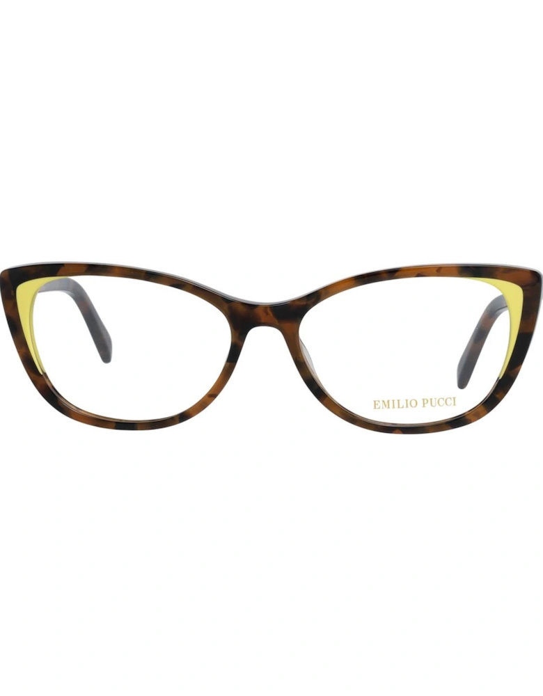 Cat Eye Full-Rim Plastic Sunglasses Women - Brown Frames