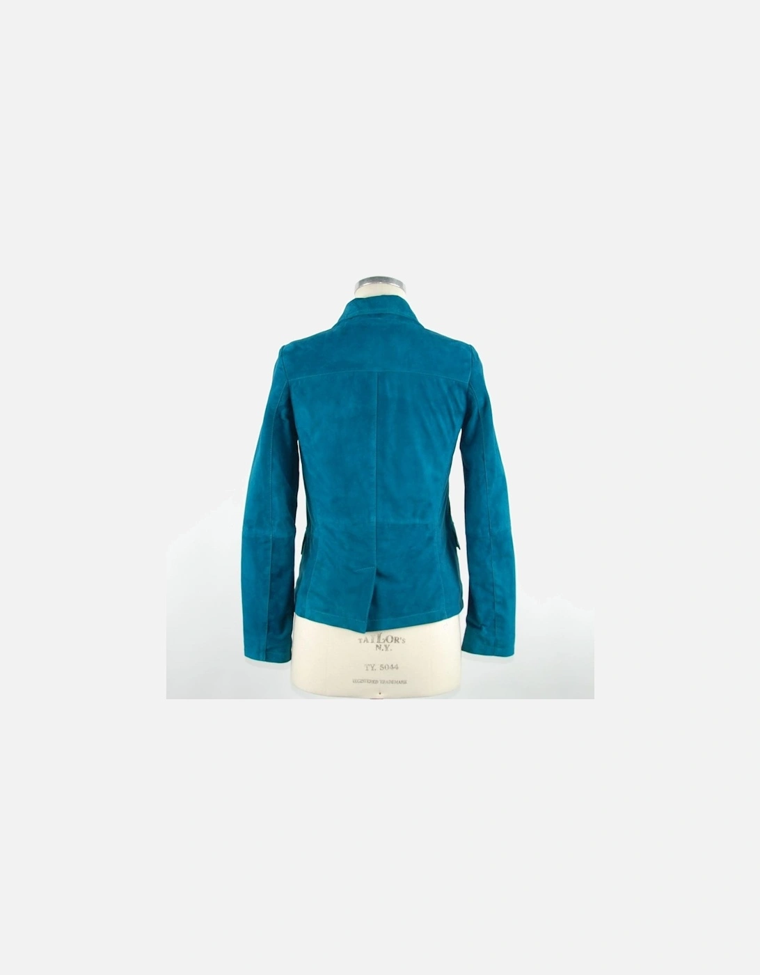 Teal Suede Jacket Women - Green Jackets