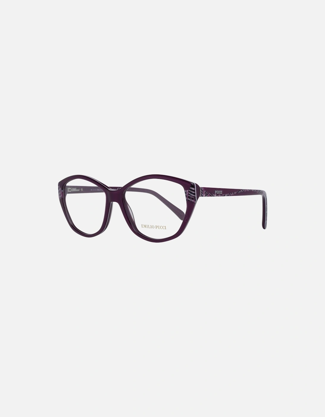 Full-Rim Plastic Frame Sunglasses with Spring Hinge Women - Purple, 5 of 4