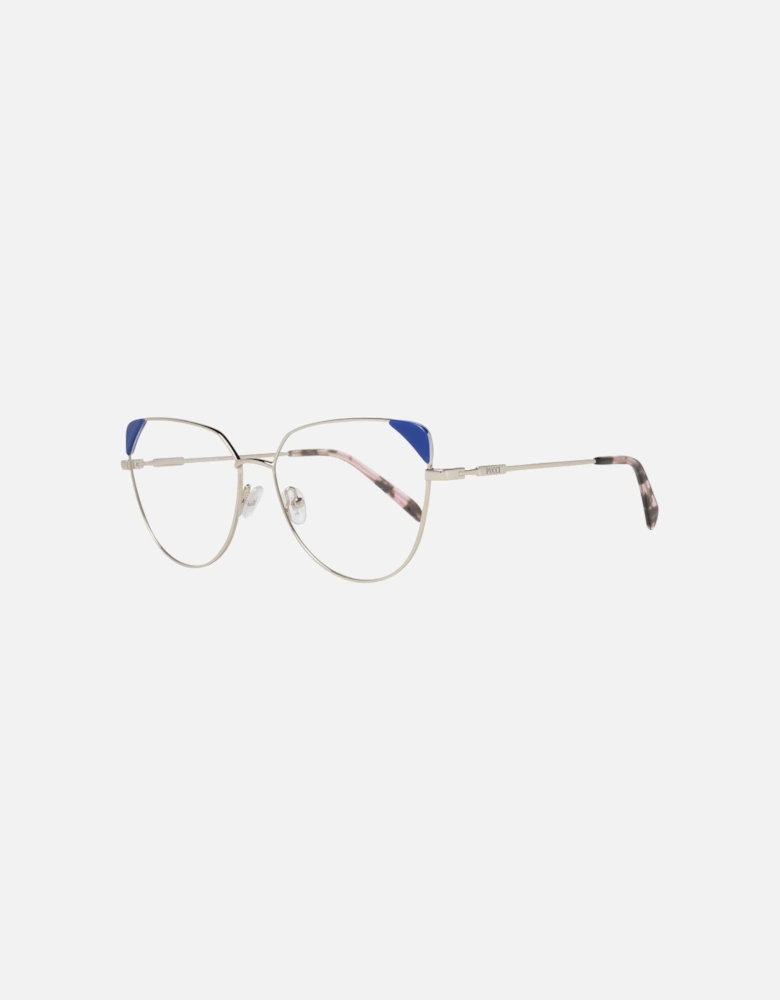 Full-Rim Metal & Plastic Frame Sunglasses Women - Gold