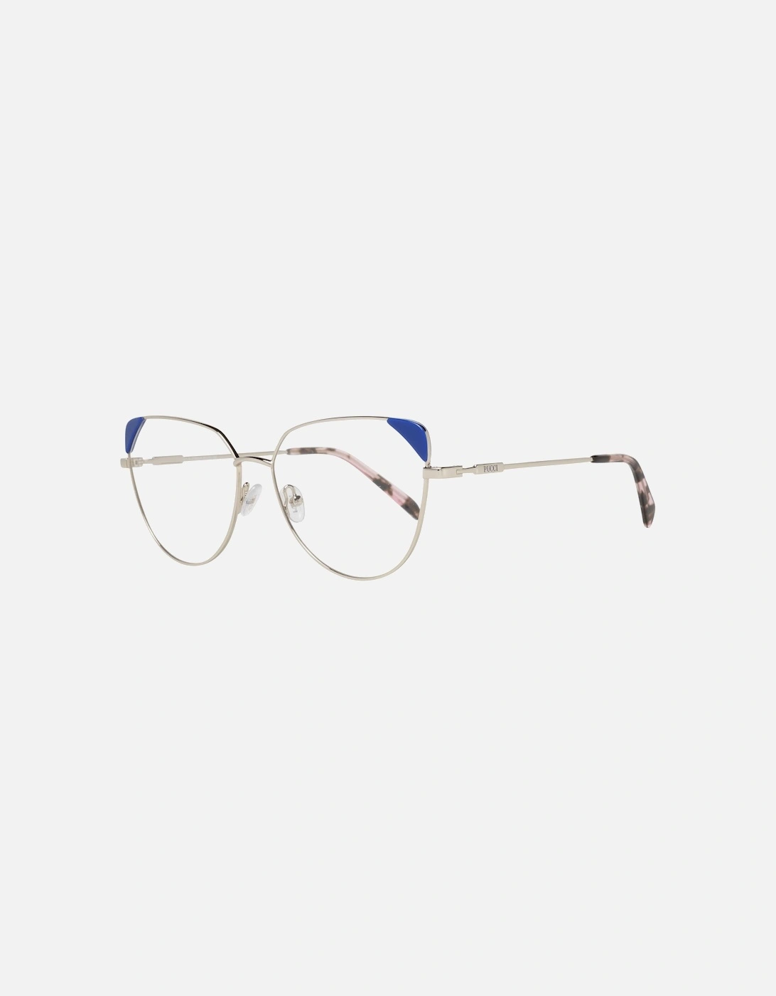 Full-Rim Metal & Plastic Frame Sunglasses Women - Gold, 5 of 4