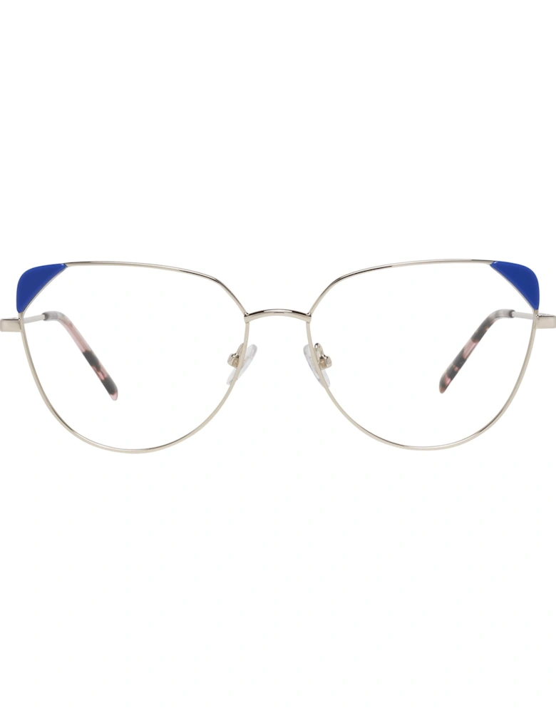 Full-Rim Metal & Plastic Frame Sunglasses Women - Gold