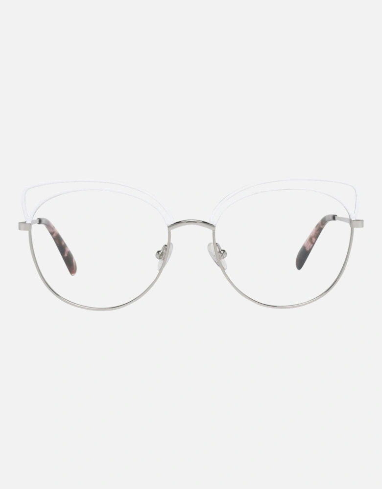 Full-Rim Metal & Plastic Frame Glasses Women - Gray