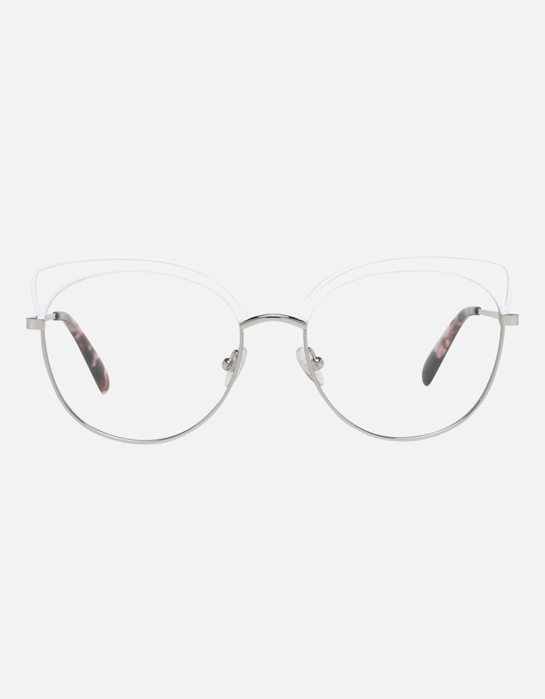 Full-Rim Metal & Plastic Frame Glasses Women - Gray