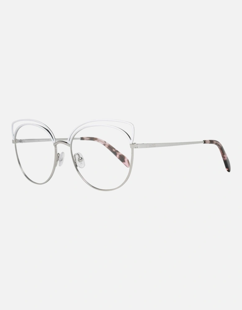 Full-Rim Metal & Plastic Frame Glasses Women - Gray