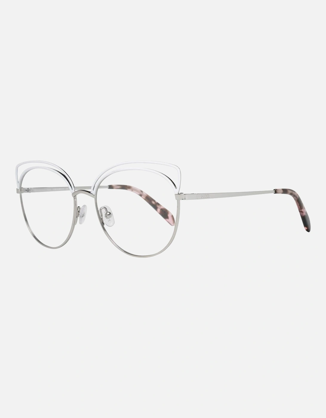 Full-Rim Metal & Plastic Frame Glasses Women - Gray, 5 of 4