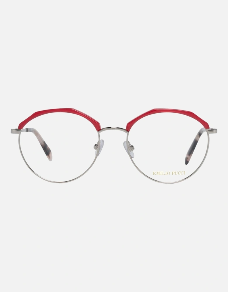 Full-Rim Metal & Plastic Eyeglasses with Branded Case Women - Red
