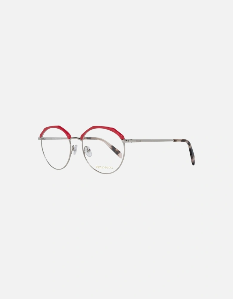 Full-Rim Metal & Plastic Eyeglasses with Branded Case Women - Red