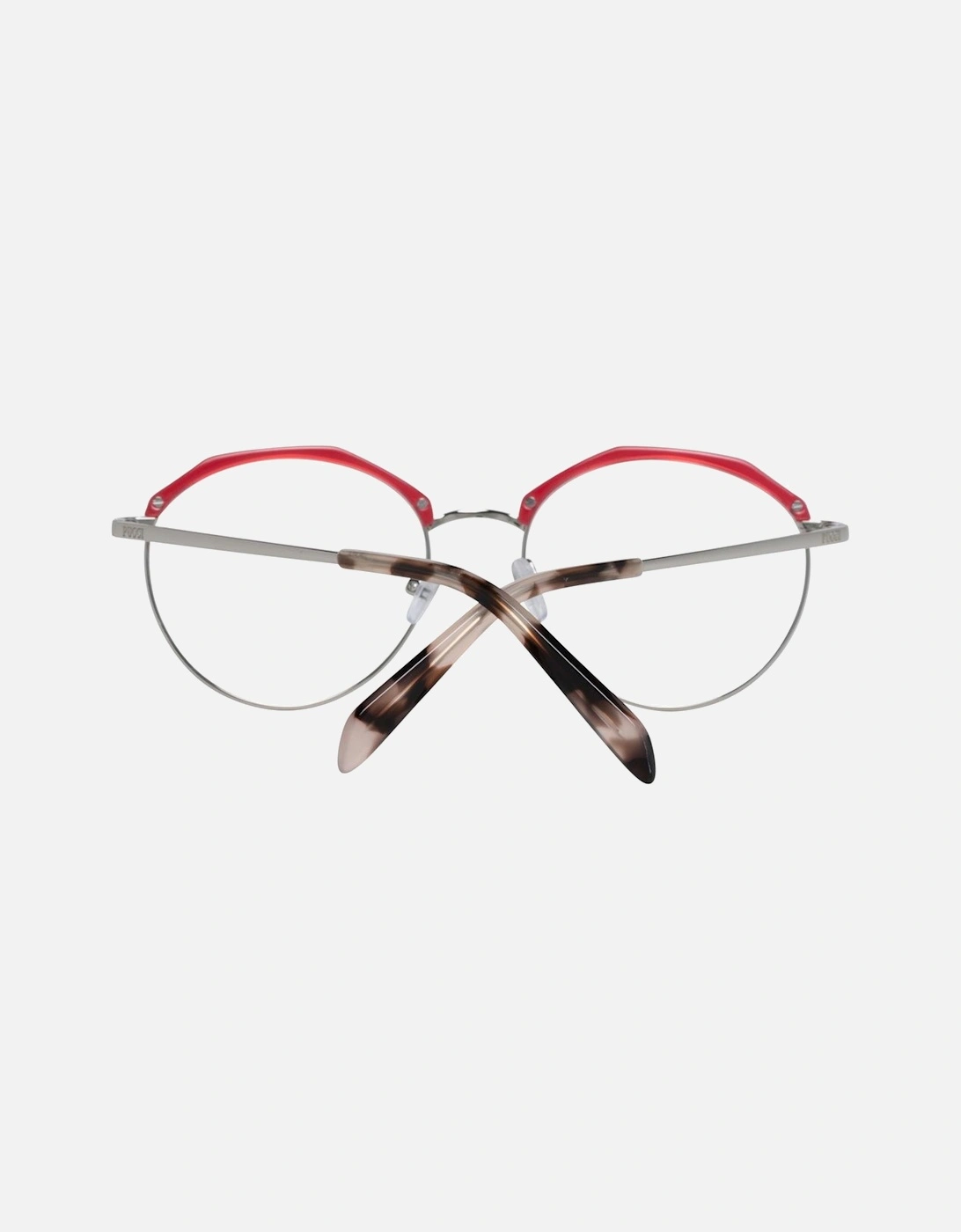 Full-Rim Metal & Plastic Eyeglasses with Branded Case Women - Red