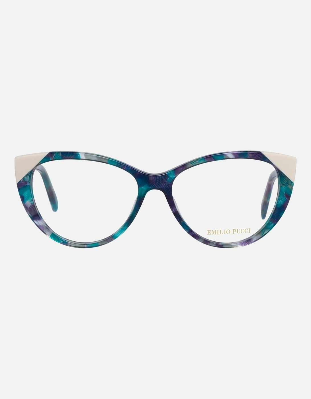 Full-Rim Multicolor Plastic Frame Sunglasses Women