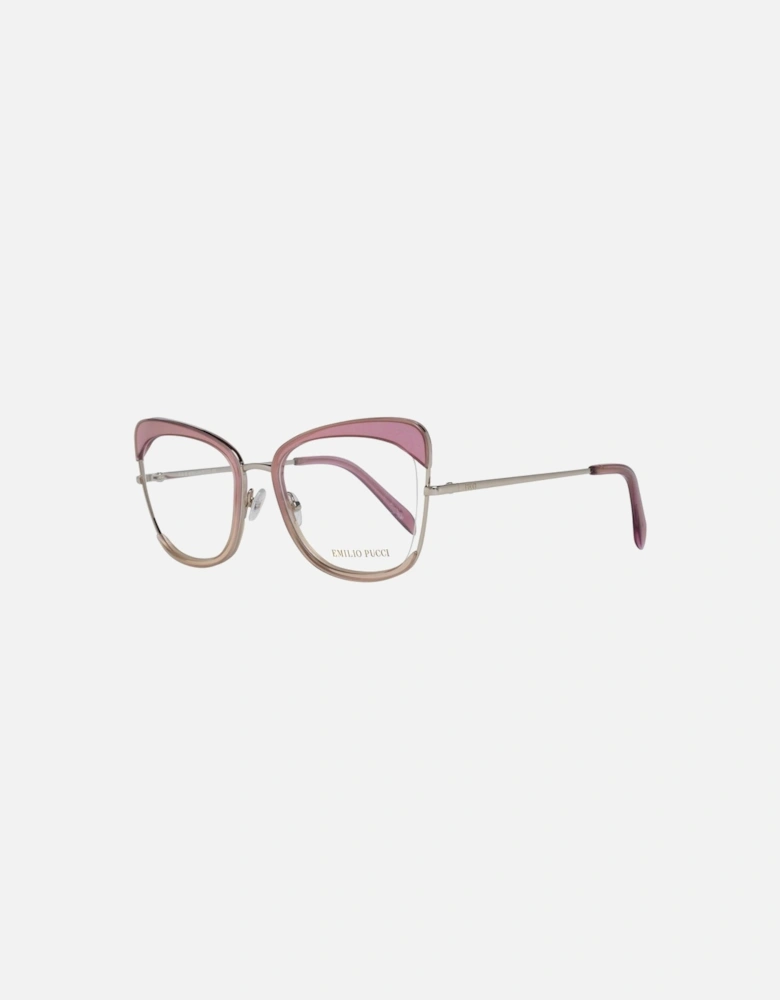 Butterfly Full-Rim Metal & Plastic Glasses Women - Pink Frames