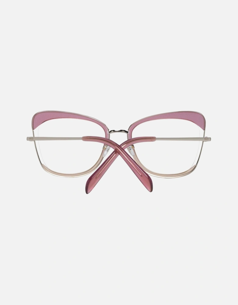 Butterfly Full-Rim Metal & Plastic Glasses Women - Pink Frames