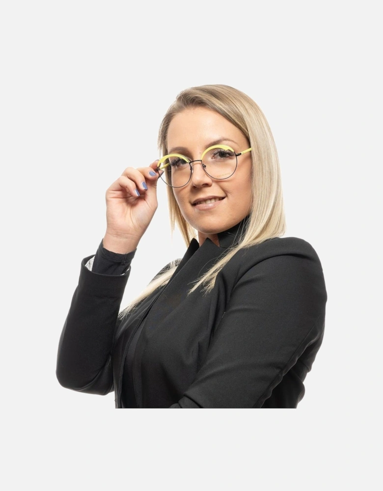 Full-Rim Metal & Plastic Eyeglasses Women - Black Frames