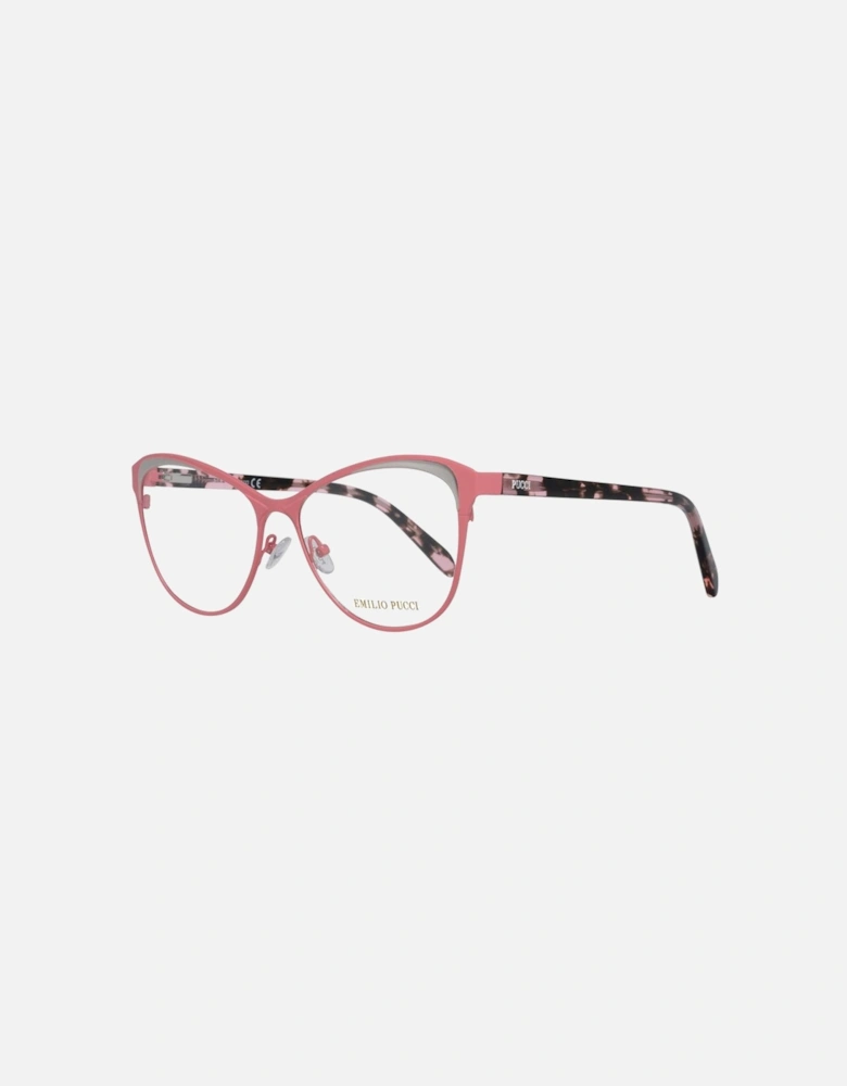 Metal Full-Rim Cat-Eye Sunglasses with Branded Case Women - Pink