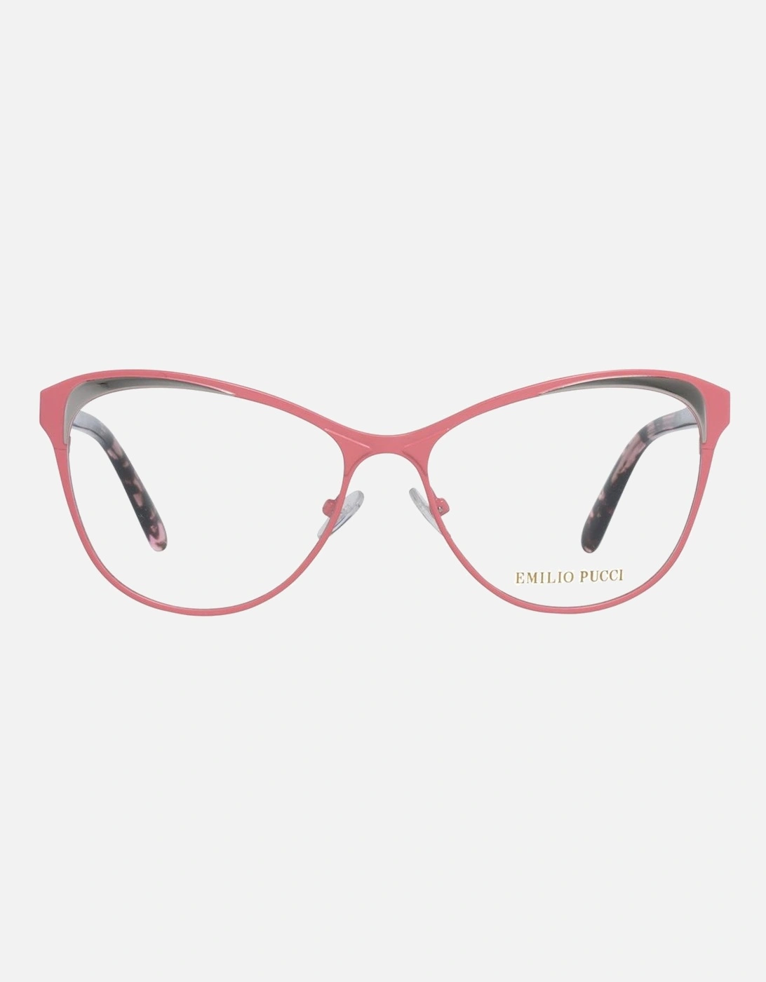 Metal Full-Rim Cat-Eye Sunglasses with Branded Case Women - Pink