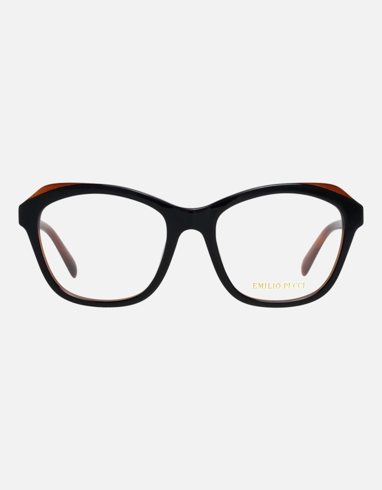 Cat Eye Full-Rim Plastic Frame Glasses Women - Black