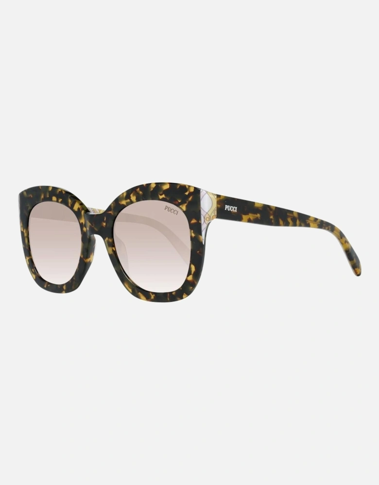 Gradient Square Plastic Frame Sunglasses Women - Multicolor