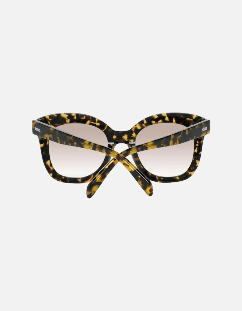 Gradient Square Plastic Frame Sunglasses Women - Multicolor