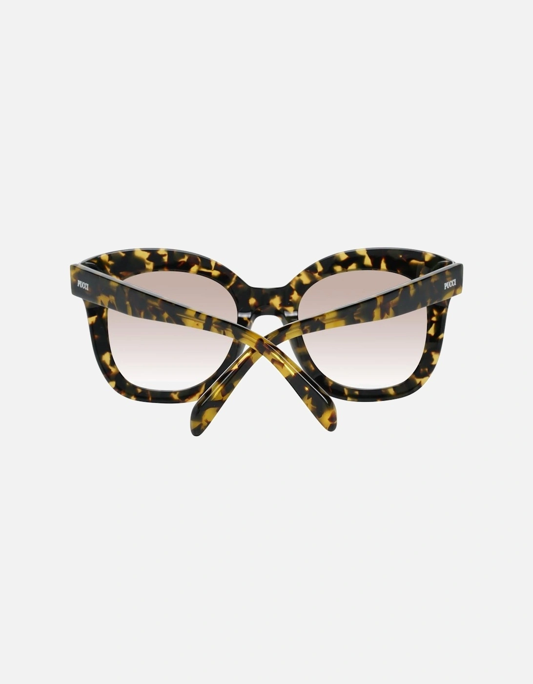 Gradient Square Plastic Frame Sunglasses Women - Multicolor