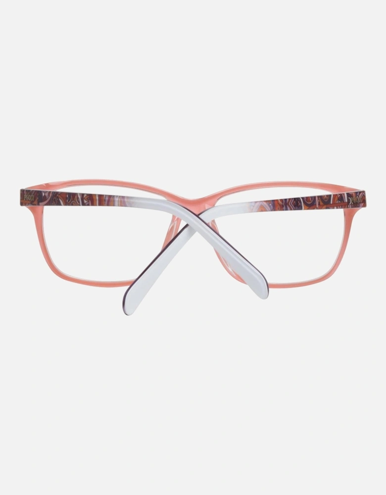 Rose Plastic Full-Rim Sunglasses with Spring Hinge Women - Pink Frames
