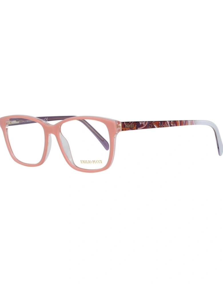 Rose Plastic Full-Rim Sunglasses with Spring Hinge Women - Pink Frames
