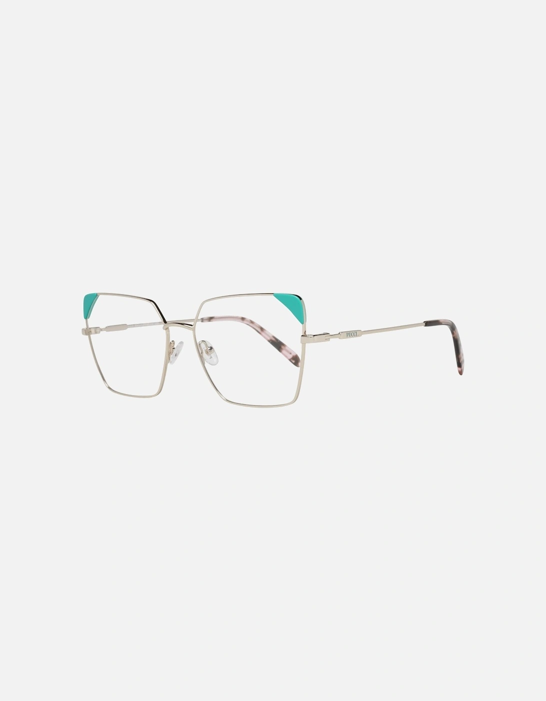 EP511155032 Eyeglasses Geometric Metal Frames Women - Gold, 5 of 4