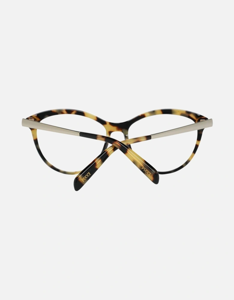 Full-Rim Metal & Plastic Frame Eyeglasses Women - Brown