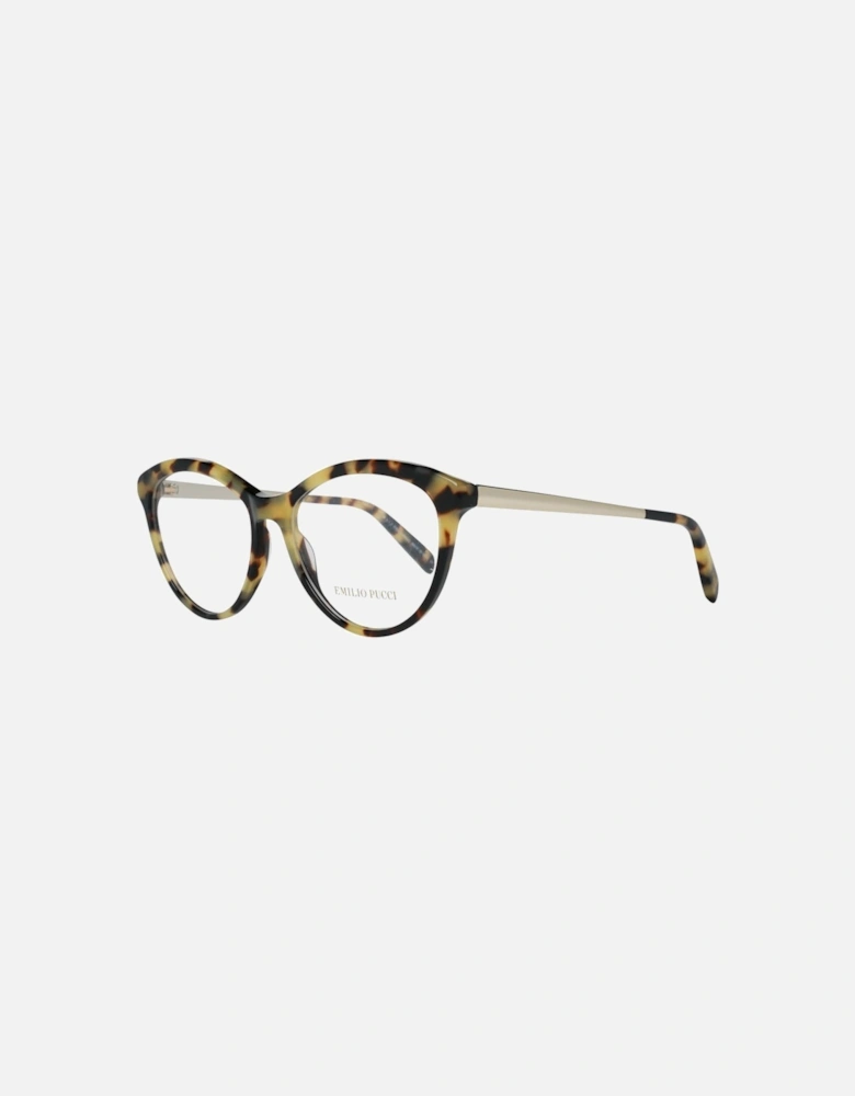 Full-Rim Metal & Plastic Frame Eyeglasses Women - Brown