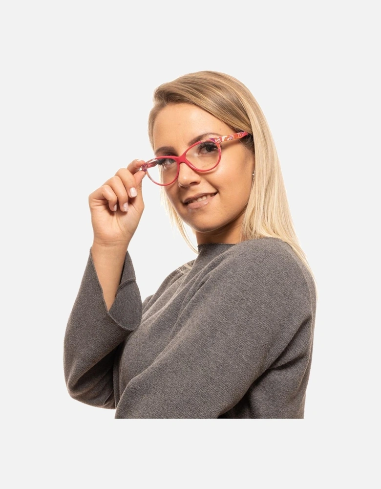 Full-Rim Butterfly Style Eyeglasses Women - Red Frames