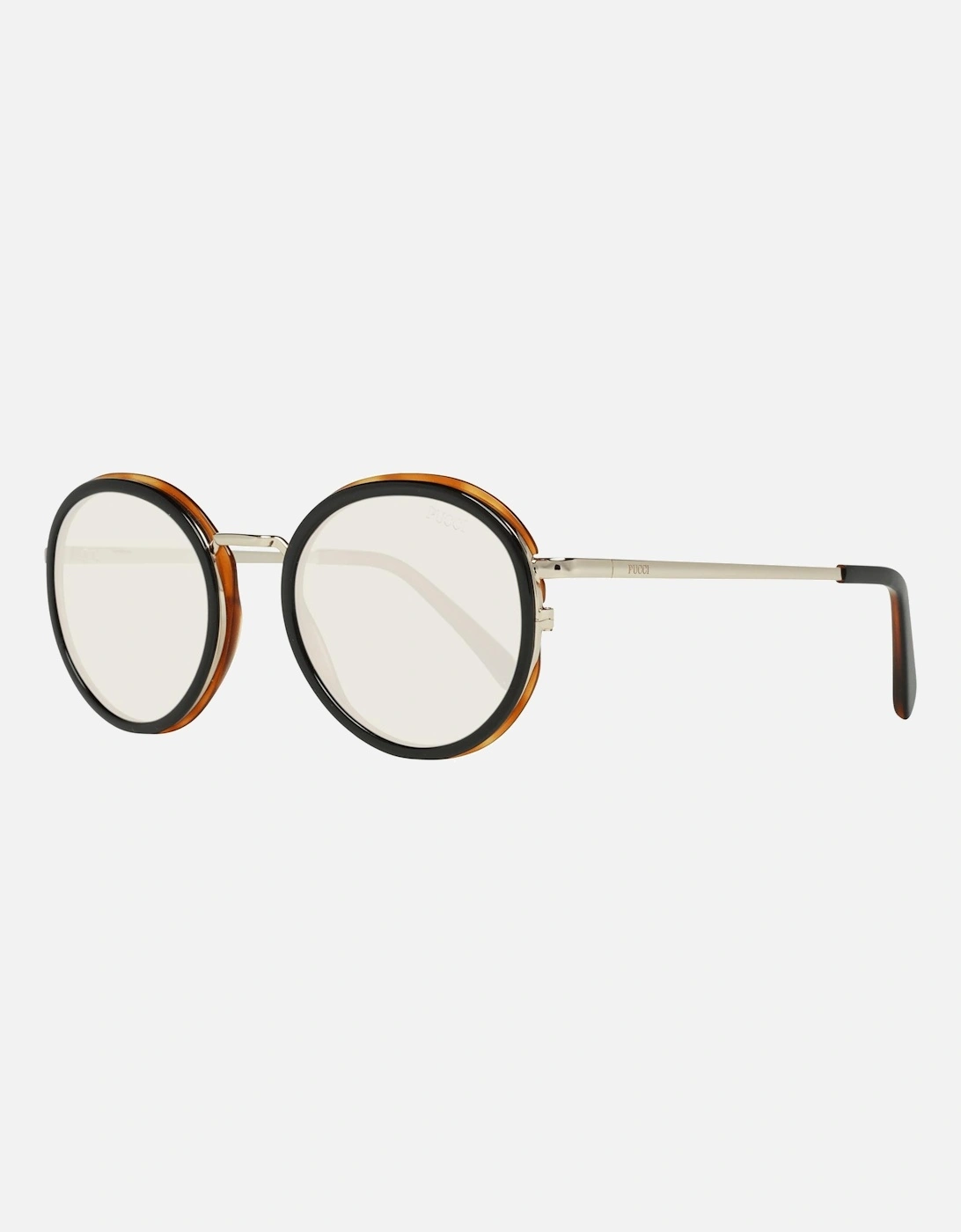 Round Metal and Plastic Frame Sunglasses with UV Protection Women -, 5 of 4