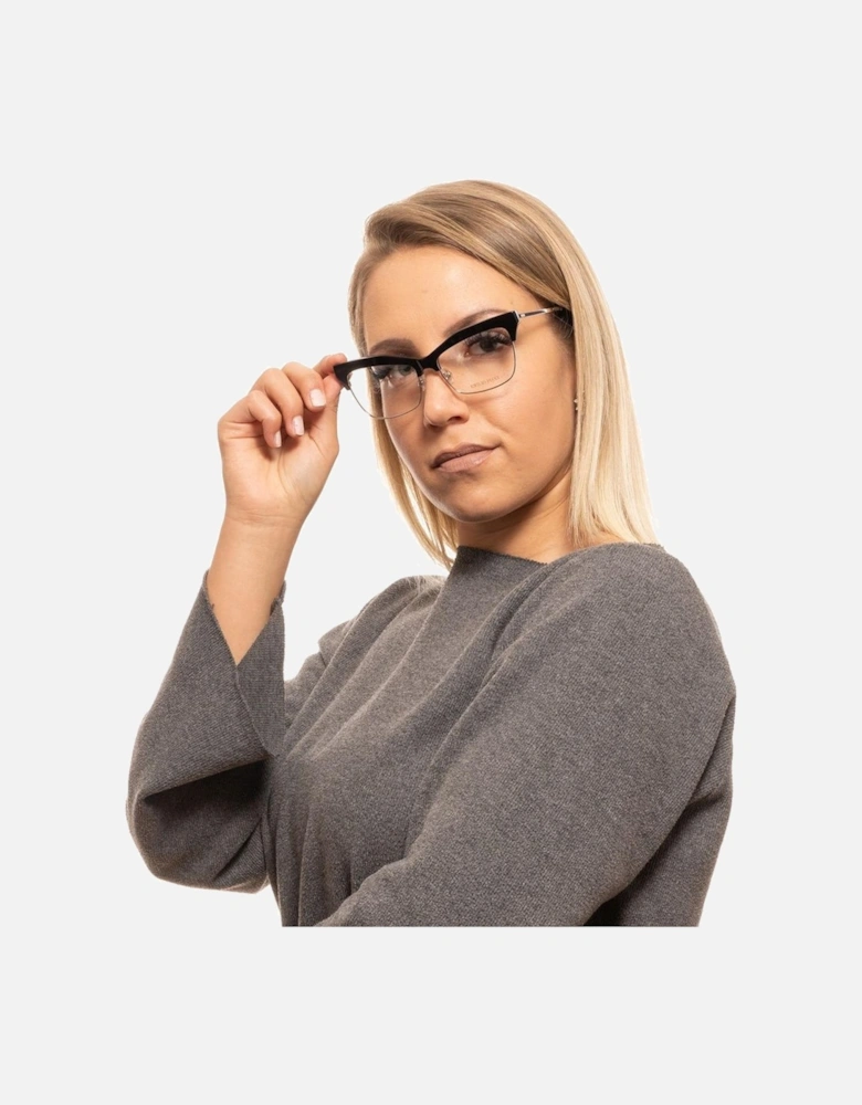 Cat Eye Full-Rim Sunglasses with Branded Case Women - Black Frames