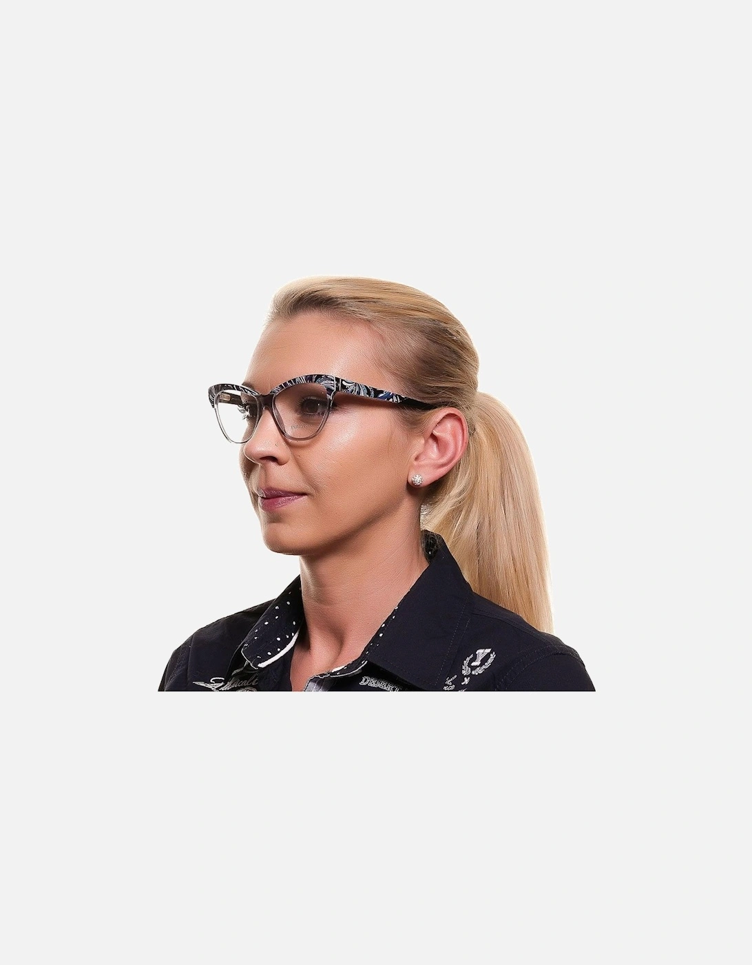 Butterfly Full-Rim Plastic Frame Sunglasses Women - Purple