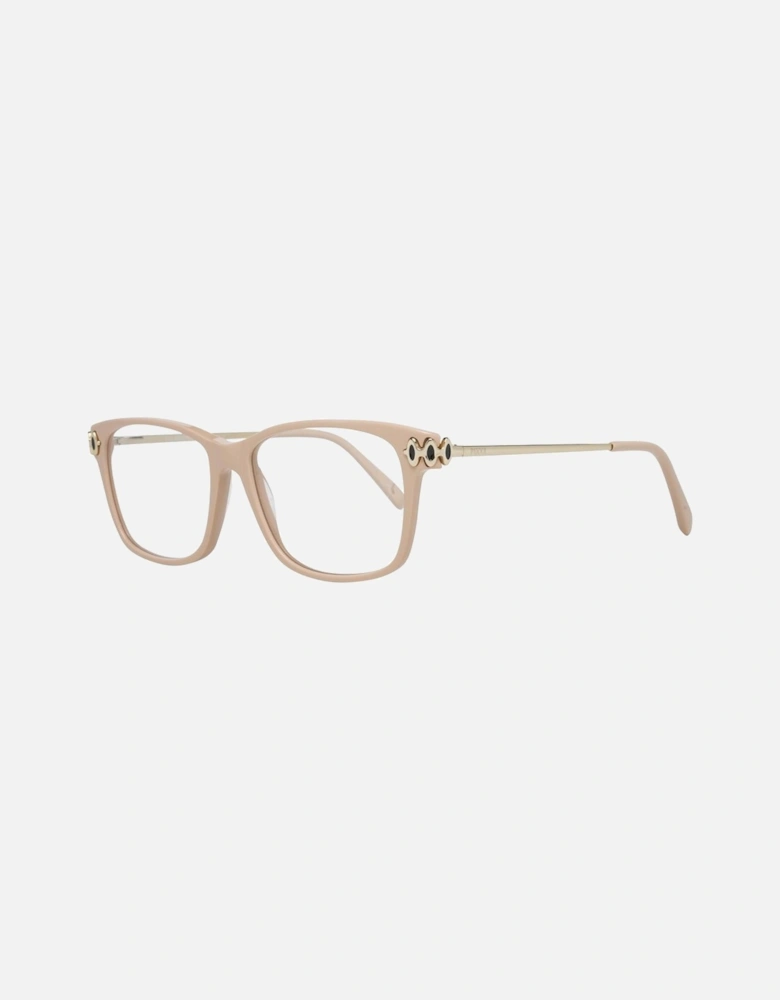 Full-Rim Rectangle Metal & Plastic Glasses Women - Pink Frames