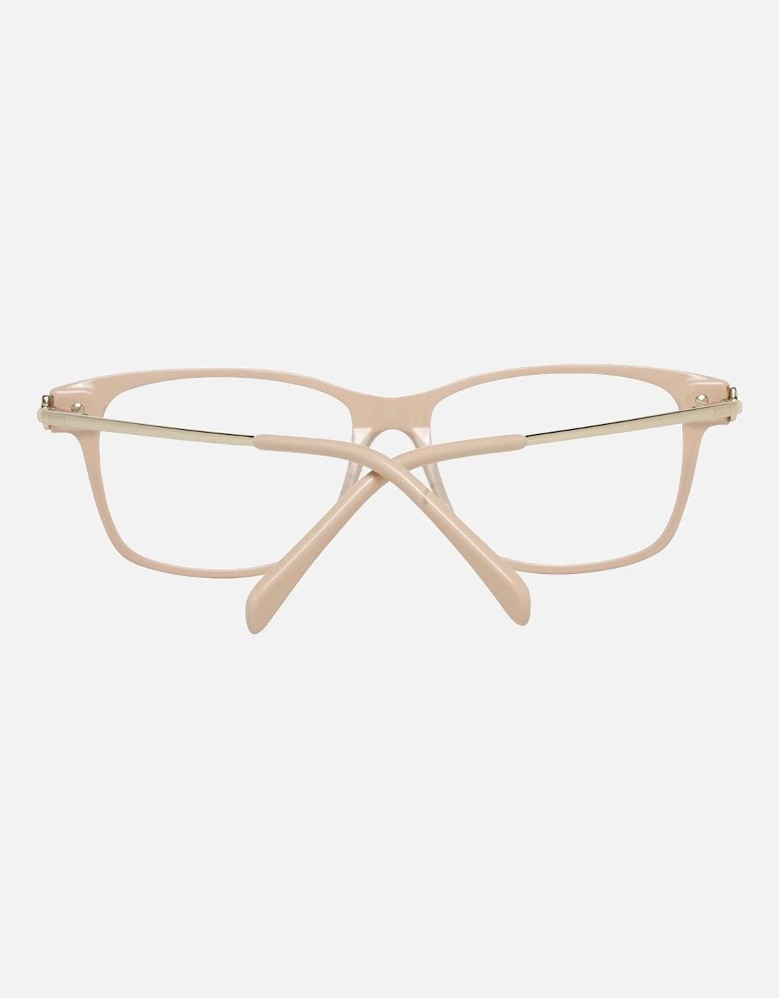 Full-Rim Rectangle Metal & Plastic Glasses Women - Pink Frames
