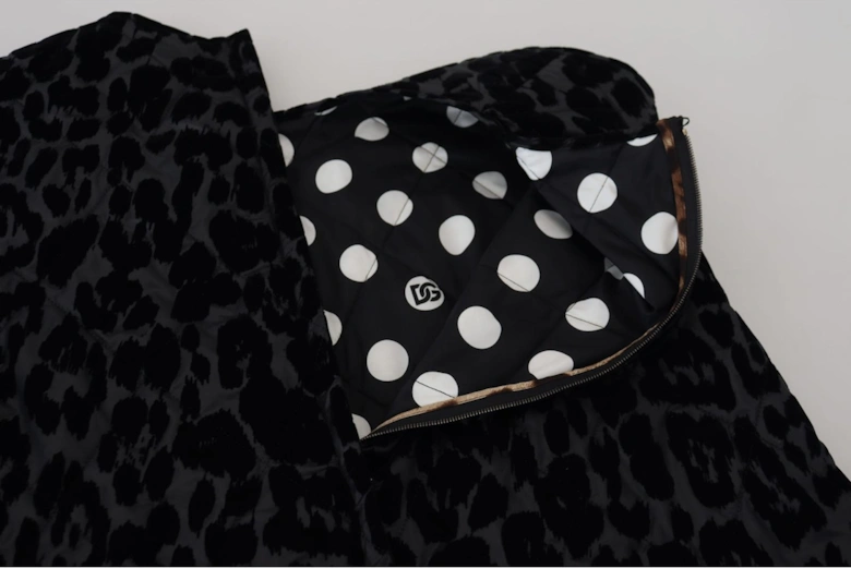 Velvet Mini Dress Leopard Print Sleeveless Women - Black Dresses