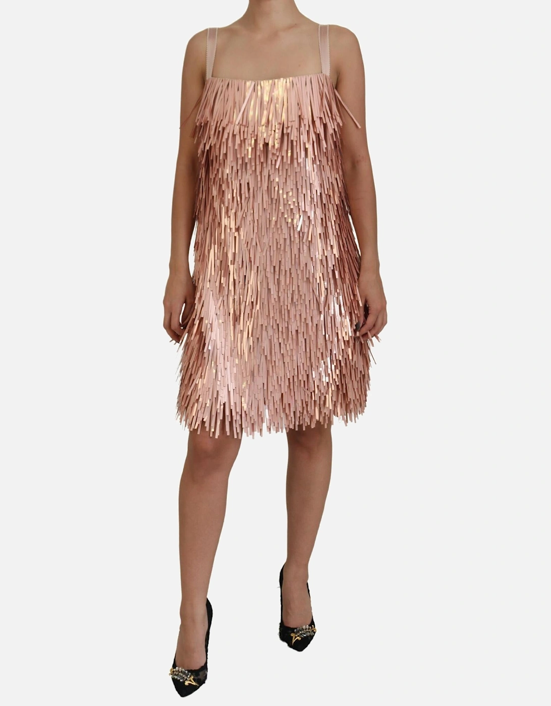 Tinsel A-Line Dress with Zipper Closure Women - Pink Dresses, 5 of 4