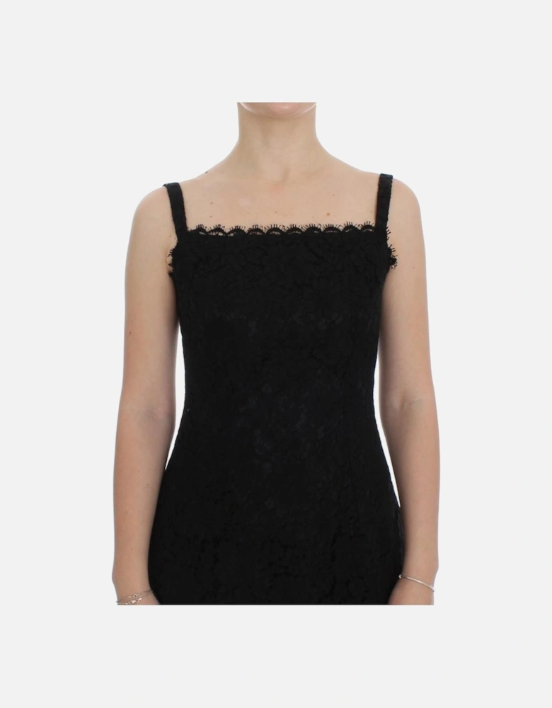 Dolce Gabbana Lace Dress ALine Women - Black Dresses