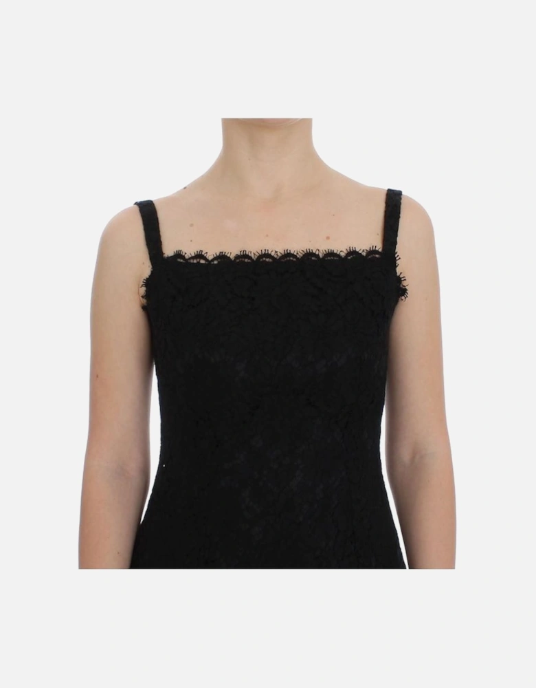 Dolce Gabbana Lace Dress ALine Women - Black Dresses