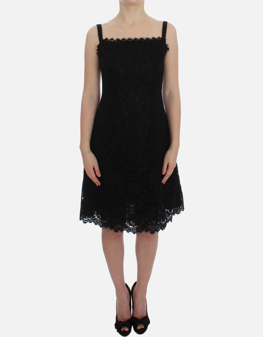 Dolce Gabbana Lace Dress ALine Women - Black Dresses, 7 of 6